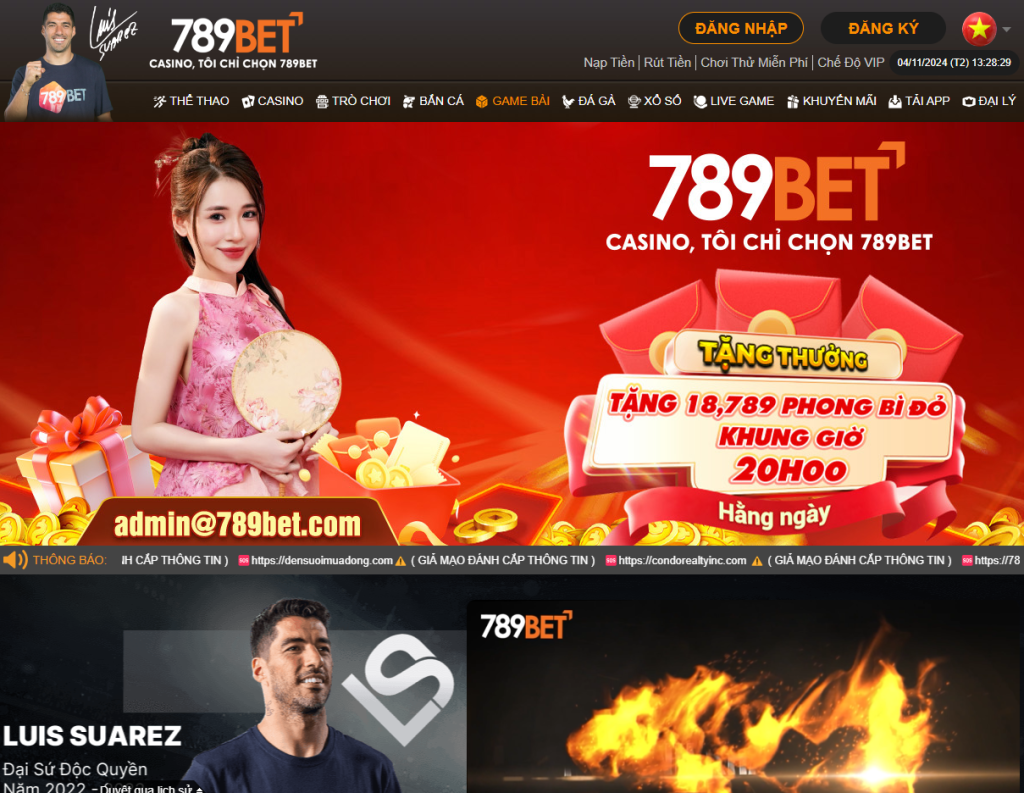 789Bet luôn nhận được sự ủng hộ đông đảo của các tay chơi tại Việt Nam