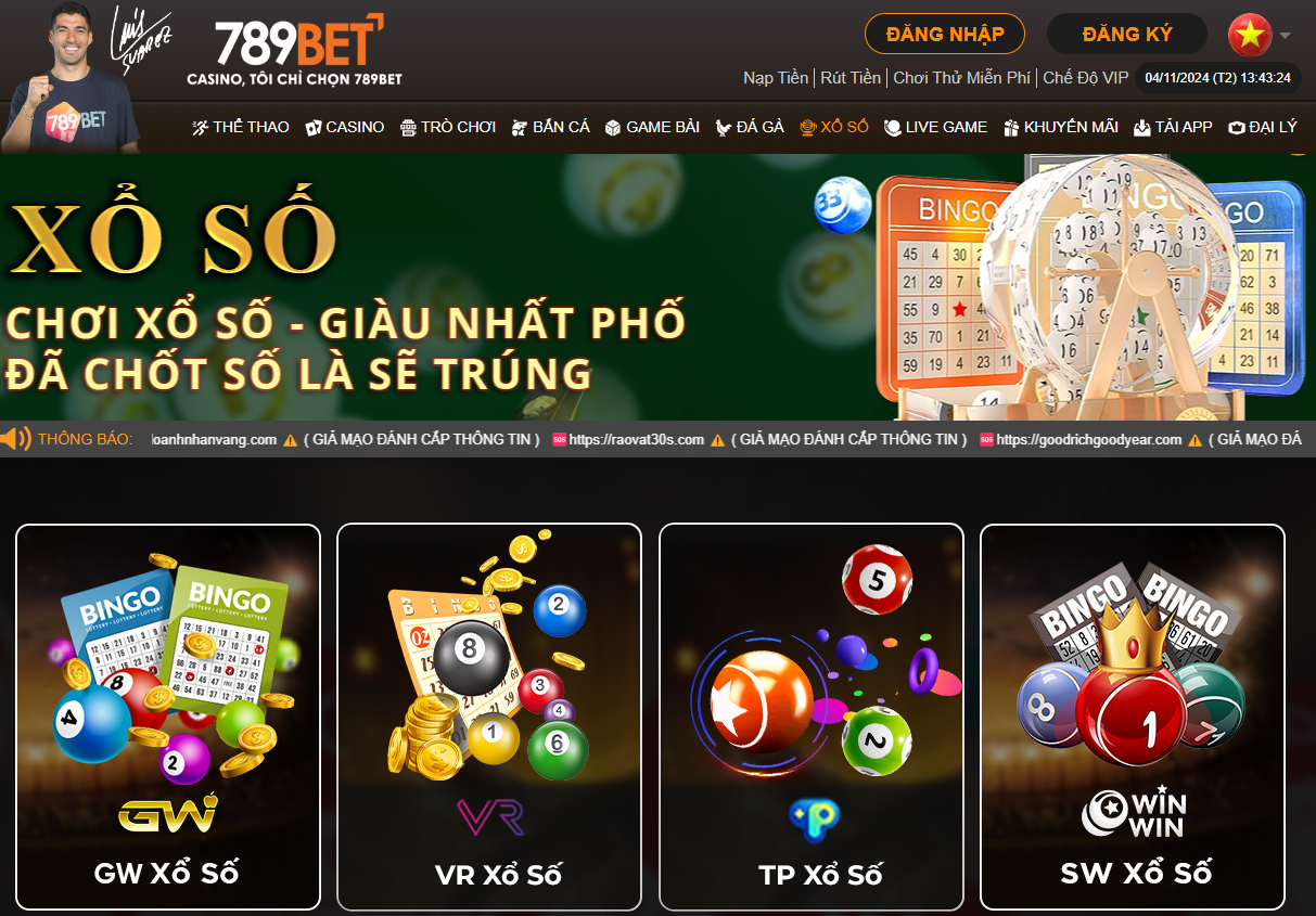 Giao diện của Lô Đề 789BET rất dễ chơi