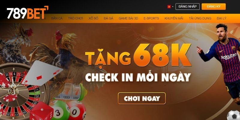 Check-in mỗi ngày bỏ túi ngay 68K